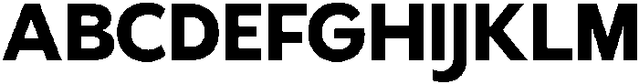 Gradvis-Bold otf (700) Font UPPERCASE