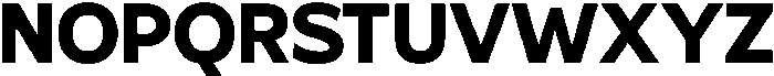 Gradvis-Bold otf (700) Font UPPERCASE