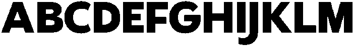 Gradvis Extra Bold otf (700) Font UPPERCASE