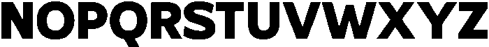 Gradvis Extra Bold otf (700) Font UPPERCASE