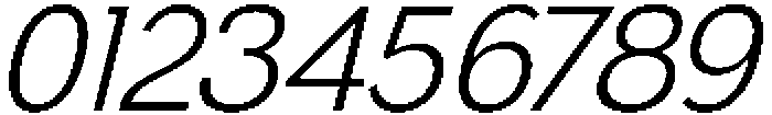 Gradvis Extra Light Italic otf (200) Font OTHER CHARS