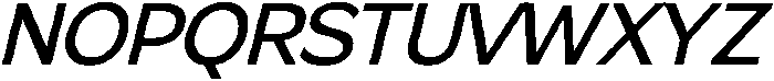 Gradvis-Italic otf (400) Font UPPERCASE