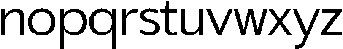Gradvis Light otf (300) Font LOWERCASE