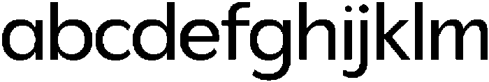 Gradvis-Regular otf (400) Font LOWERCASE