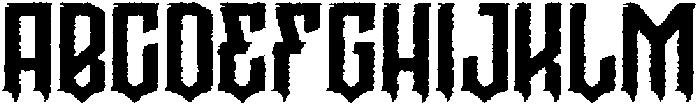 Graen Metal Rough otf (400) Font UPPERCASE