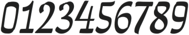 Grafema LC 85 Fill Italic otf (400) Font OTHER CHARS