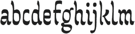 Grafema LC 85 Fill Regular Rough otf (400) Font LOWERCASE