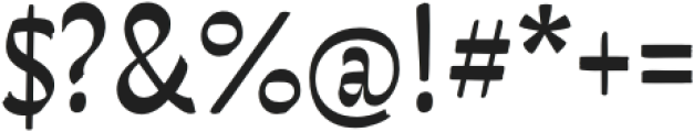 Grafema LC 85 Fill Regular otf (400) Font OTHER CHARS