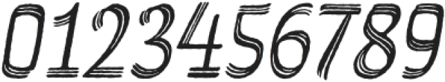 Grafema LC 85 Italic Rough otf (400) Font OTHER CHARS