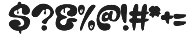 Graff Slacko Regular otf (400) Font OTHER CHARS