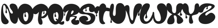Graff Slacko Regular otf (400) Font LOWERCASE