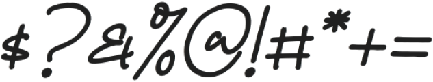 Graffell Notes Italic otf (400) Font OTHER CHARS