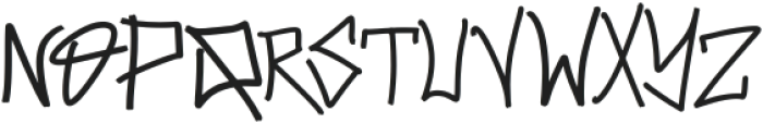 Graffikid otf (400) Font UPPERCASE