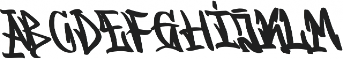 Graffitasi otf (400) Font LOWERCASE