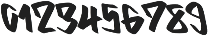 Graffiti Blaze Regular otf (400) Font OTHER CHARS