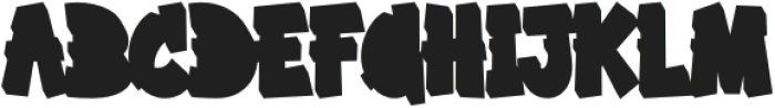 Graffiti Stream Shadow otf (400) Font UPPERCASE