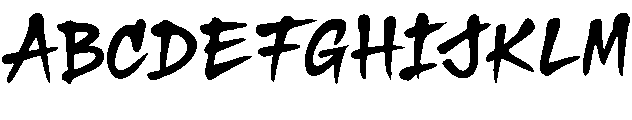Graffiti Tagline Regular otf (400) Font UPPERCASE