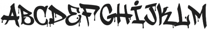 GraffitiVandals otf (400) Font LOWERCASE