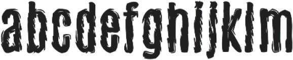 Graffito Regular ttf (400) Font LOWERCASE