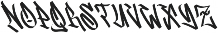 GraffityStylish-Regular otf (400) Font UPPERCASE