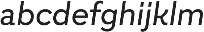 Grafical Regular Italic otf (400) Font LOWERCASE