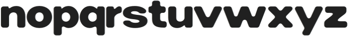 Grafik Poster RND Heavy otf (800) Font LOWERCASE