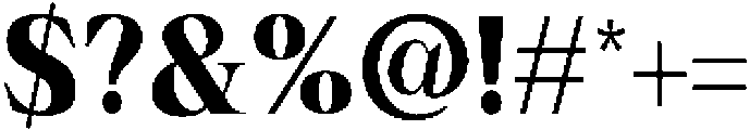 Grafista Regular otf (400) Font OTHER CHARS