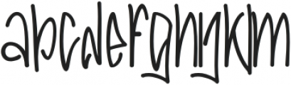 Grafters Father Regular otf (400) Font LOWERCASE