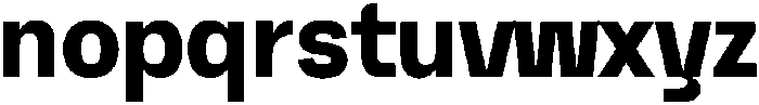 Graftyne Bold Condensed otf (700) Font LOWERCASE