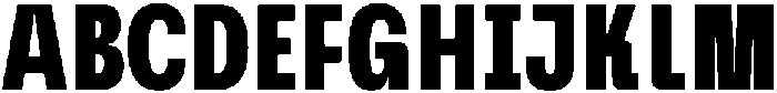 Graftyne Bold Ext Cond otf (700) Font UPPERCASE