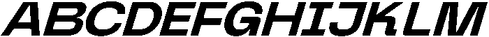 Graftyne Bold Ext Expan Italic otf (700) Font