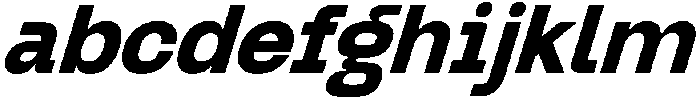 Graftyne Bold Semi Cond Italic otf (700) FONT