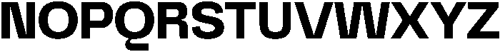 Graftyne Bold Semi Expan otf (700) Font UPPERCASE