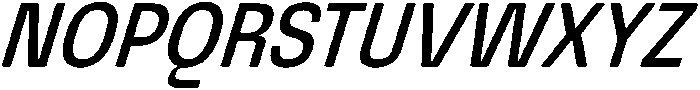 Graftyne Condensed Italic otf (400) Font UPPERCASE