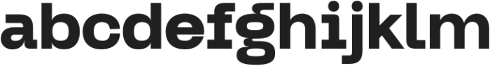 Graftyne Display Bold ttf (700) Font LOWERCASE