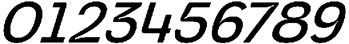 Graftyne Expanded Italic otf (400) Font OTHER CHARS