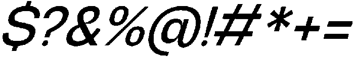 Graftyne Ext Cond Italic otf (400) Font OTHER CHARS