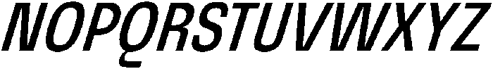 Graftyne Ext Cond Italic otf (400) Font UPPERCASE