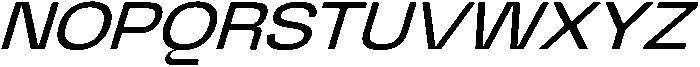 Graftyne Ext Expan Italic otf (400) Font UPPERCASE