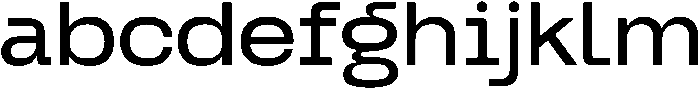 Graftyne Ext Expan otf (400) Font LOWERCASE