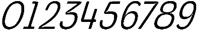 Graftyne Extra Light Ext Cond Italic otf (200) Font OTHER CHARS