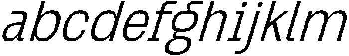 Graftyne Extra Light Ext Cond Italic otf (200) FONT