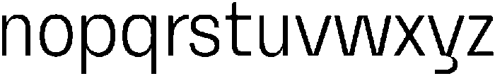 Graftyne Extra Light Ext Cond otf (200) Font LOWERCASE