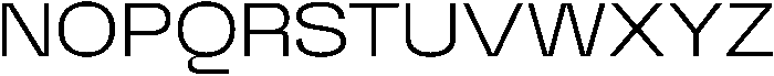 Graftyne Extra Light Ext Expan otf (200) Font UPPERCASE