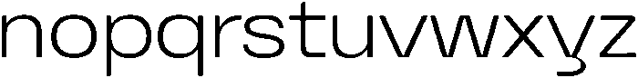 Graftyne Extra Light Ext Expan otf (200) Font LOWERCASE