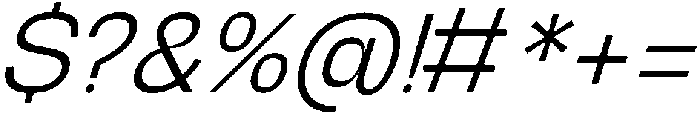 Graftyne Extra Light Italic otf (200) Font OTHER CHARS