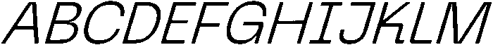 Graftyne Extra Light Italic otf (200) Font