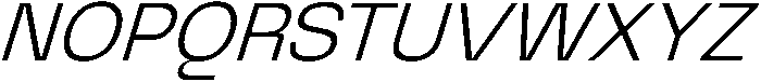 Graftyne Extra Light Italic otf (200) Font UPPERCASE