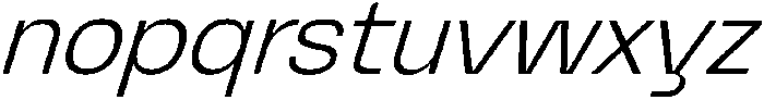 Graftyne Extra Light Italic otf (200) Font LOWERCASE