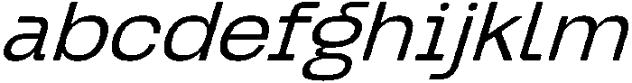 Graftyne Light Expanded Italic otf (300) FONT